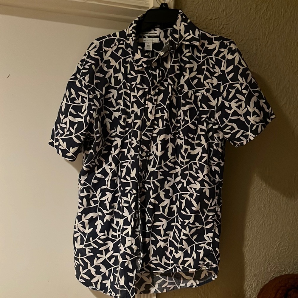 Blue Hawaiian Shirt